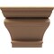 Ekena Millwork 10"W x 20"D x 10"H Wide Mayflower Rough Cedar Woodgrain TimberThane Corbel, Primed Tan CORUR10X20X10MAYRCPR - alternate 6
